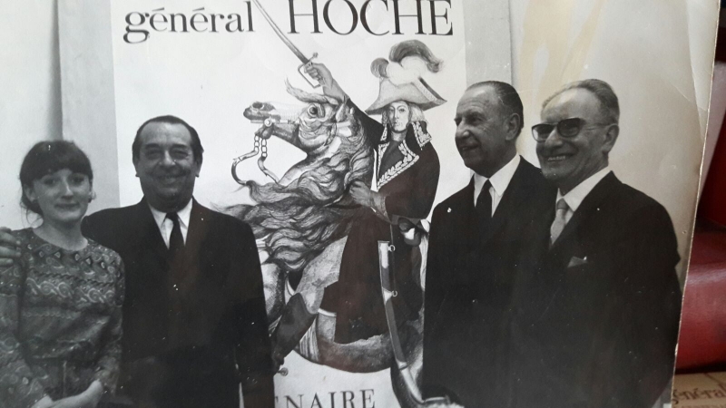 1er prix pour son affiche du bicentenaire de la naissance du général Hoche