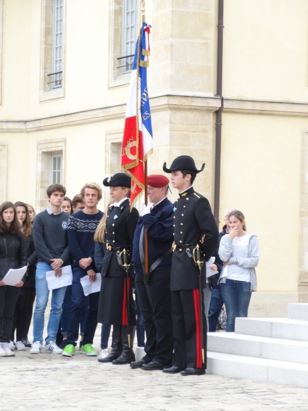 Les anciens élèves du lycée participent à la Cérémonie du 11 novembre