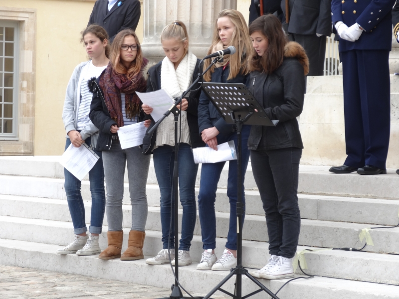 Les anciens élèves du lycée participent à la Cérémonie du 11 novembre