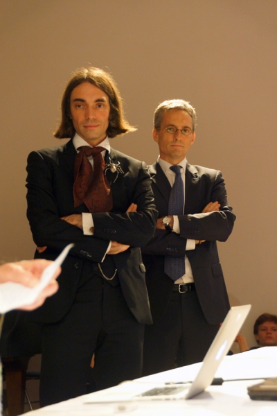 Cédric Villani et Thomas Legrain