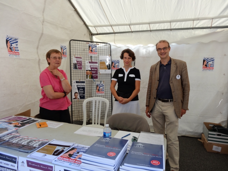 L’Association des Anciens de Hoche sur son stand