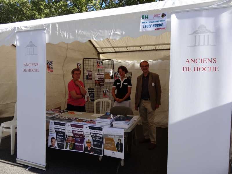 L’Association des Anciens de Hoche sur son stand