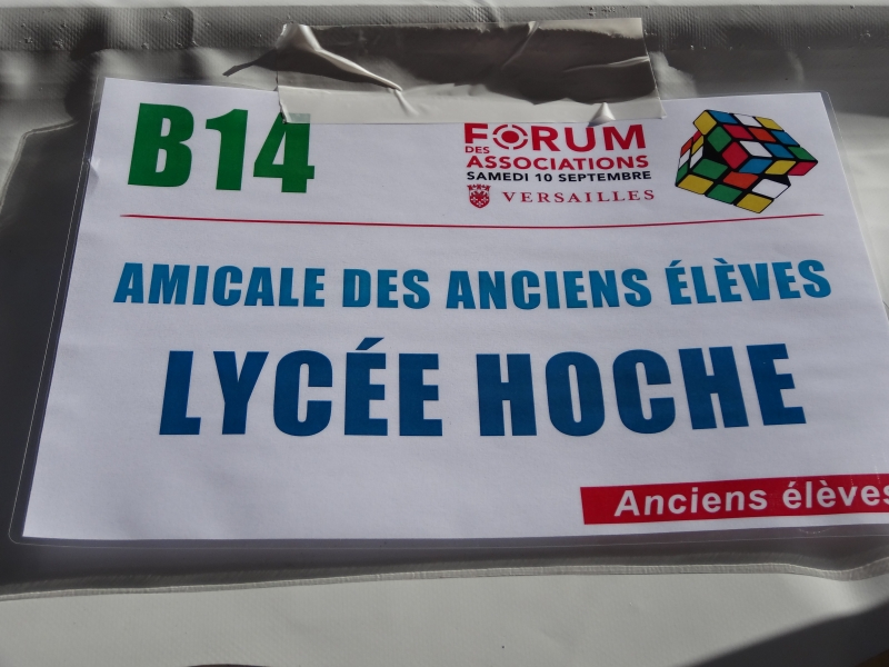 L’Association des Anciens de Hoche sur son stand