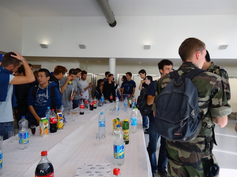 Pot organisé au lycée Hoche autour des intégrés 2016