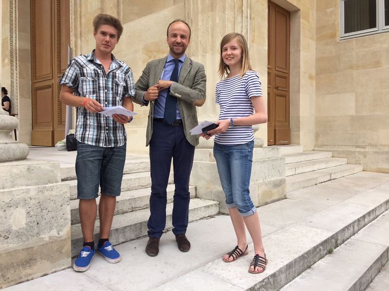 Excellente moisson 2015 de mentions Très Bien au Baccalauréat pour le lycée Hoche